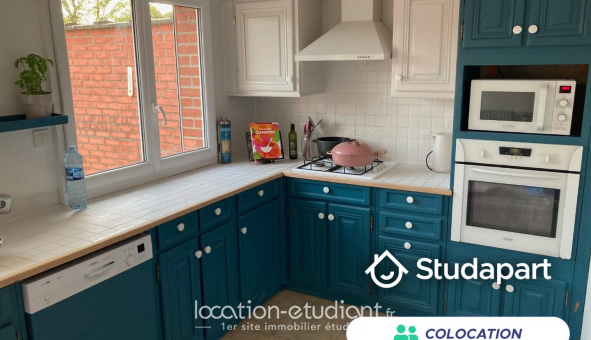 Colocation étudiante Studio &agrave; Loos (59120)
