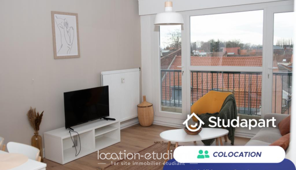Colocation étudiante T5 &agrave; Loos (59120)