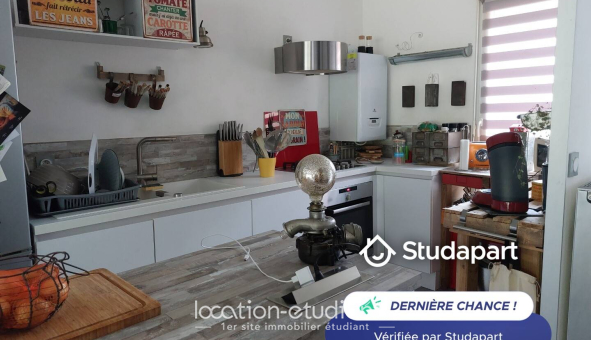 Colocation étudiante T4 &agrave; Loos (59120)