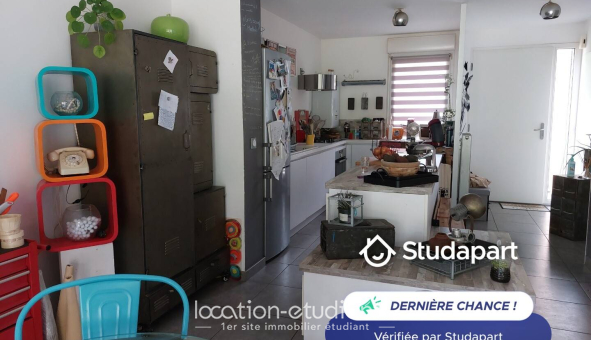 Colocation étudiante T4 &agrave; Loos (59120)