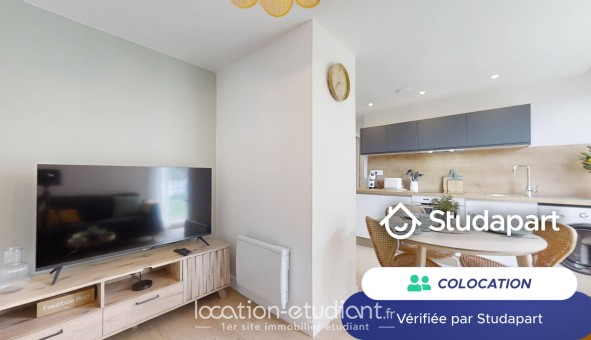 Colocation étudiante Studio &agrave; Lorient (56100)