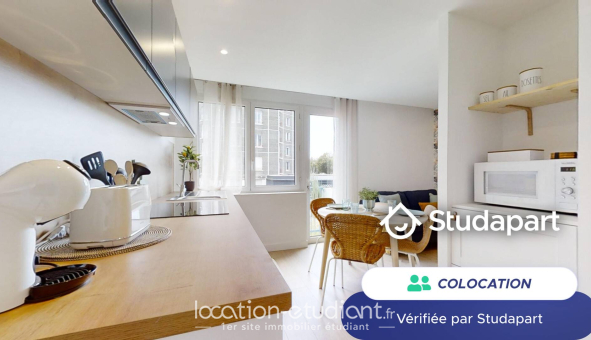 Colocation étudiante Studio &agrave; Lorient (56100)
