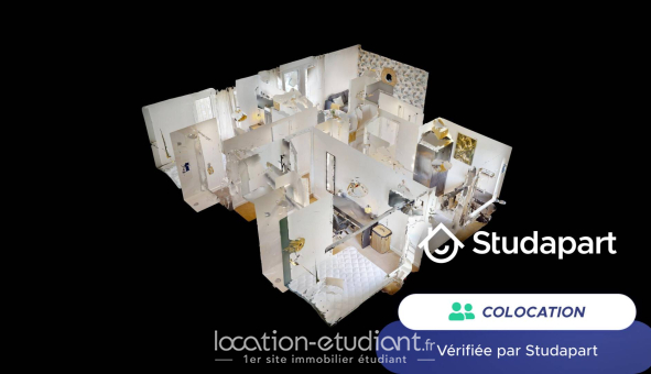Colocation étudiante Studio &agrave; Lorient (56100)
