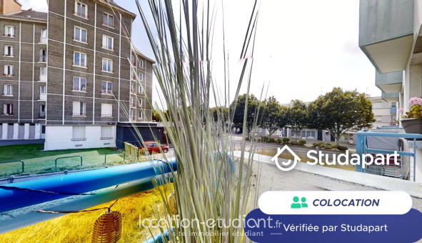 Colocation étudiante Studio &agrave; Lorient (56100)