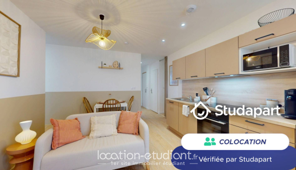 Colocation étudiante Studio &agrave; Lorient (56100)
