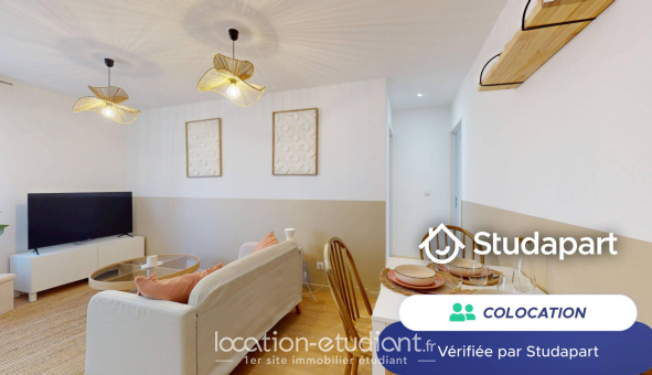 Colocation étudiante Studio &agrave; Lorient (56100)