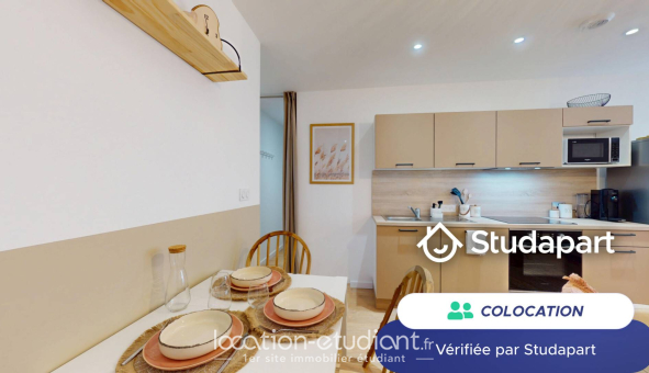 Colocation étudiante Studio &agrave; Lorient (56100)