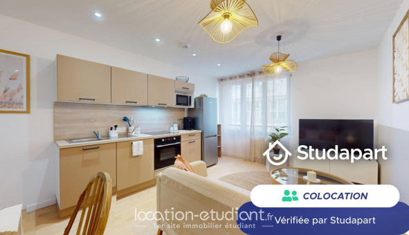 Colocation étudiante Studio &agrave; Lorient (56100)