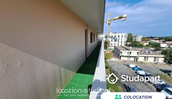Colocation étudiante Studio &agrave; Lormont (33310)