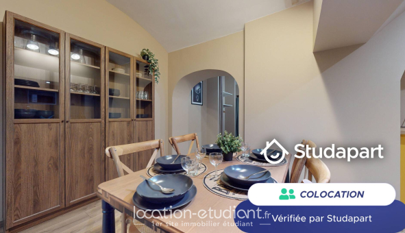 Colocation étudiante Studio &agrave; Lyon 1er arrondissement (69001)