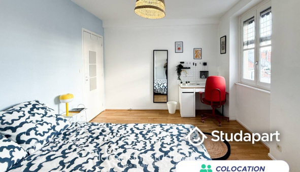 Colocation étudiante Studio &agrave; Lyon 2ème arrondissement (69002)