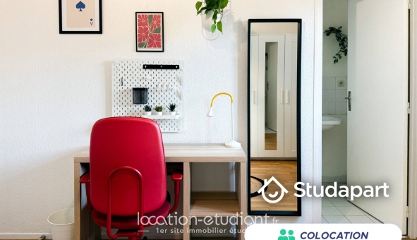 Colocation étudiante Studio &agrave; Lyon 2ème arrondissement (69002)
