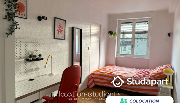 Colocation étudiante Studio &agrave; Lyon 2ème arrondissement (69002)