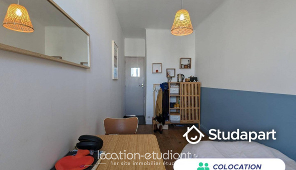 Colocation étudiante Studio &agrave; Lyon 2ème arrondissement (69002)