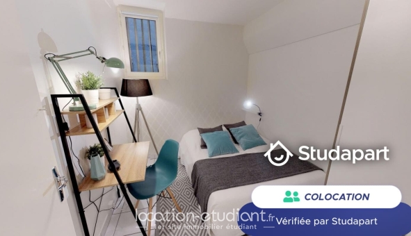 Colocation tudiante T1 à Lyon 2me arrondissement (69002)