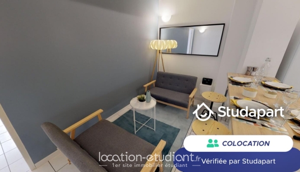 Colocation tudiante T1 à Lyon 2me arrondissement (69002)