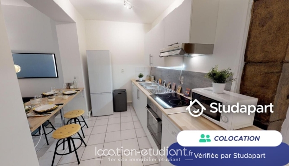 Colocation tudiante T1 à Lyon 2me arrondissement (69002)
