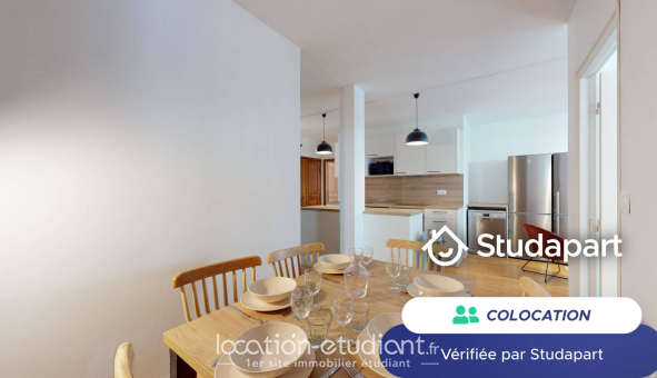 Colocation étudiante Studio &agrave; Lyon 3ème arrondissement (69003)