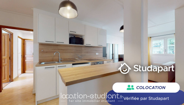 Colocation étudiante Studio &agrave; Lyon 3ème arrondissement (69003)