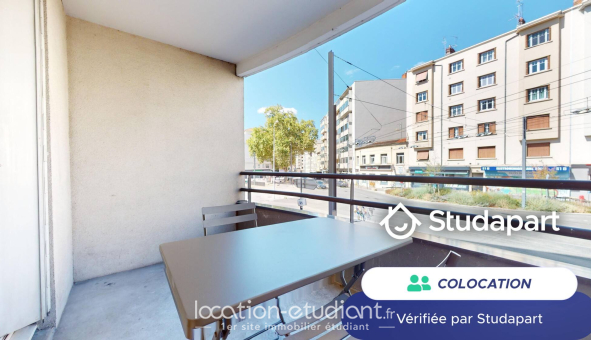 Colocation étudiante Studio &agrave; Lyon 3ème arrondissement (69003)