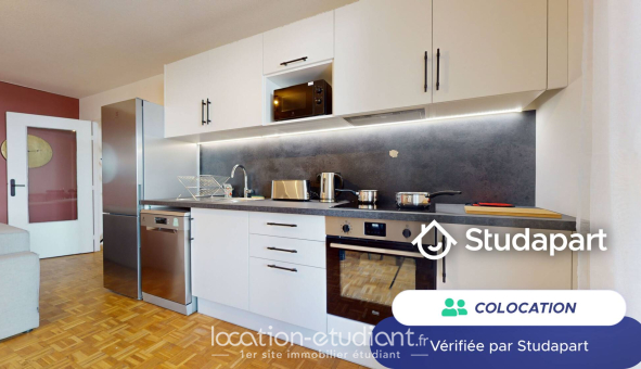Colocation étudiante Studio &agrave; Lyon 3ème arrondissement (69003)
