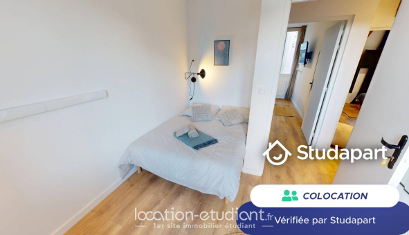 Colocation étudiante Studio &agrave; Lyon 3ème arrondissement (69003)