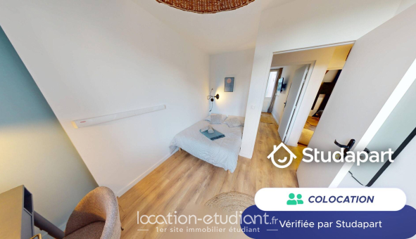 Colocation étudiante Studio &agrave; Lyon 3ème arrondissement (69003)