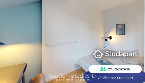 Colocation étudiante Studio &agrave; Lyon 3ème arrondissement (69003)