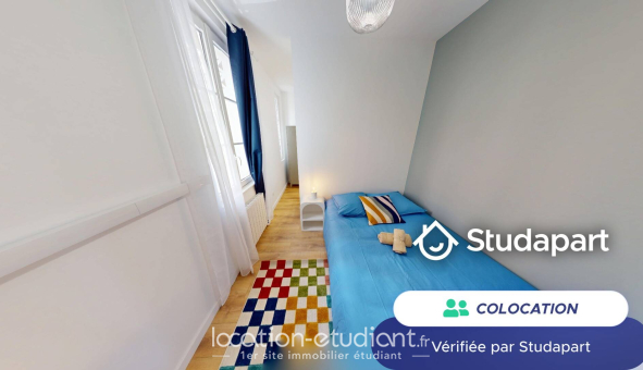 Colocation étudiante Studio &agrave; Lyon 3ème arrondissement (69003)