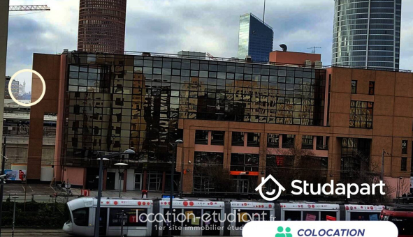 Colocation étudiante Studio &agrave; Lyon 3ème arrondissement (69003)