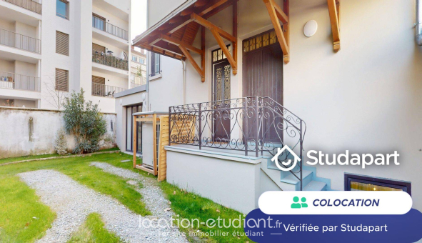 Colocation étudiante Studio &agrave; Lyon 3ème arrondissement (69003)