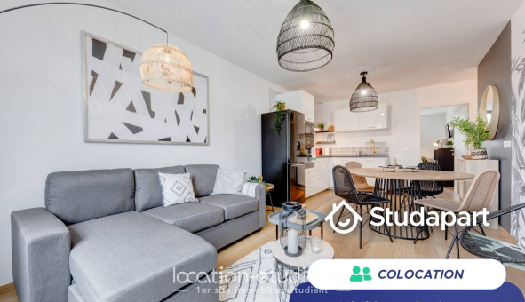 Colocation étudiante T4 &agrave; Lyon 3ème arrondissement (69003)