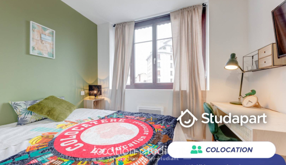Colocation étudiante T4 &agrave; Lyon 3ème arrondissement (69003)