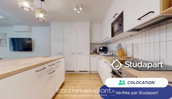 Colocation étudiante Studio &agrave; Lyon 3ème arrondissement (69003)