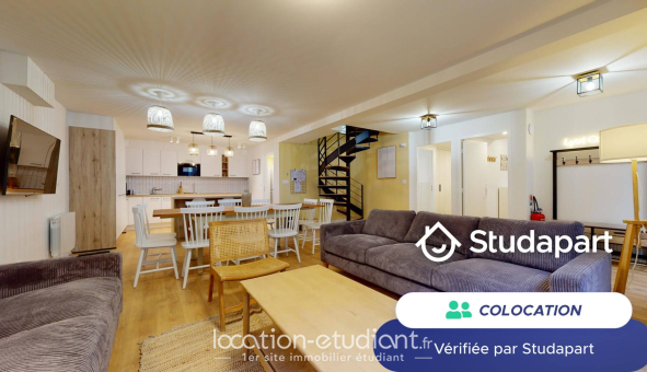 Colocation étudiante Studio &agrave; Lyon 3ème arrondissement (69003)