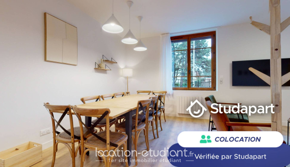 Colocation étudiante Studio &agrave; Lyon 3ème arrondissement (69003)