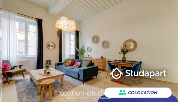 Colocation étudiante Studio &agrave; Lyon 4ème arrondissement (69004)