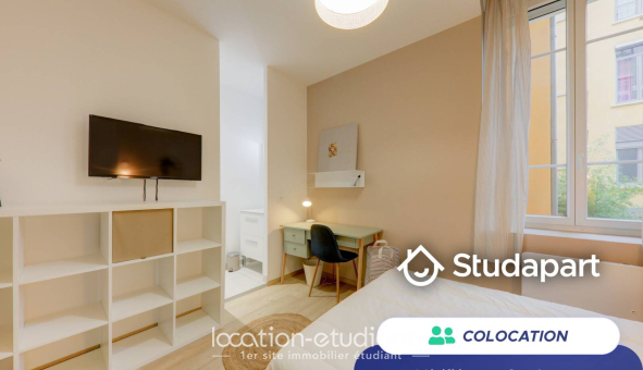 Colocation étudiante Studio &agrave; Lyon 4ème arrondissement (69004)