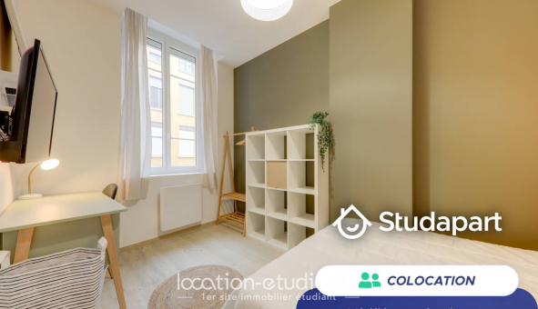 Colocation étudiante Studio &agrave; Lyon 4ème arrondissement (69004)