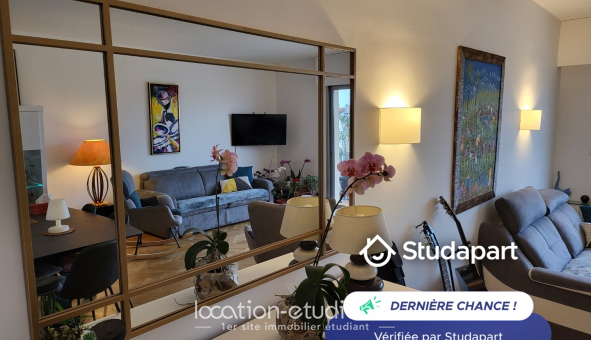 Colocation étudiante Studio &agrave; Lyon 6ème arrondissement (69006)