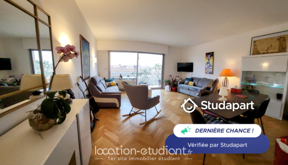 Colocation étudiante Studio &agrave; Lyon 6ème arrondissement (69006)