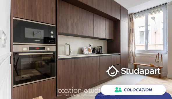 Colocation étudiante Studio &agrave; Lyon 6ème arrondissement (69006)