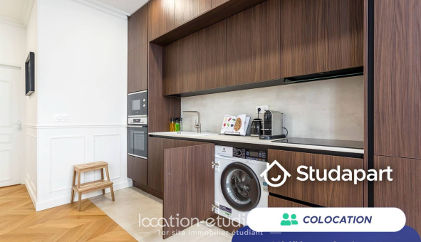Colocation étudiante Studio &agrave; Lyon 6ème arrondissement (69006)