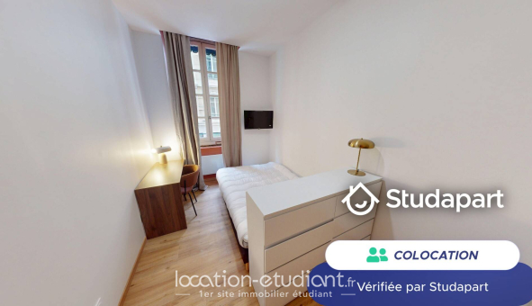 Colocation étudiante Studio &agrave; Lyon 6ème arrondissement (69006)
