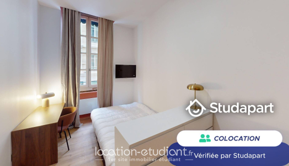 Colocation étudiante Studio &agrave; Lyon 6ème arrondissement (69006)