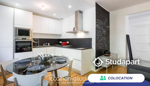 Colocation étudiante T4 &agrave; Lyon 6ème arrondissement (69006)