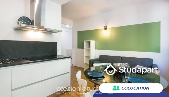 Colocation étudiante T4 &agrave; Lyon 6ème arrondissement (69006)