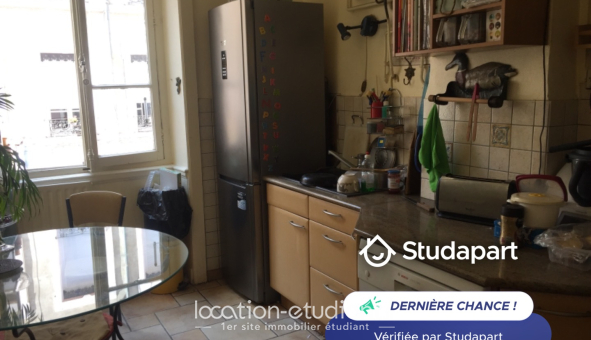 Colocation étudiante Studio &agrave; Lyon 6ème arrondissement (69006)
