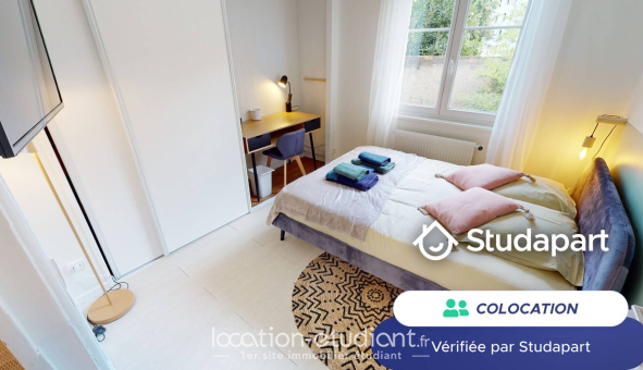 Colocation étudiante Studio &agrave; Lyon 7ème arrondissement (69007)