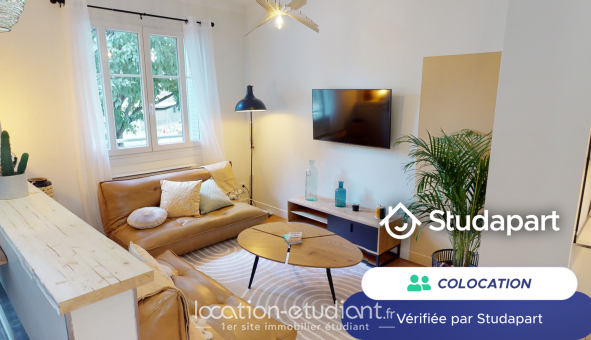 Colocation étudiante Studio &agrave; Lyon 7ème arrondissement (69007)